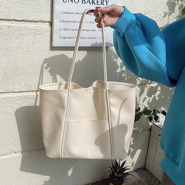 Белый шопер