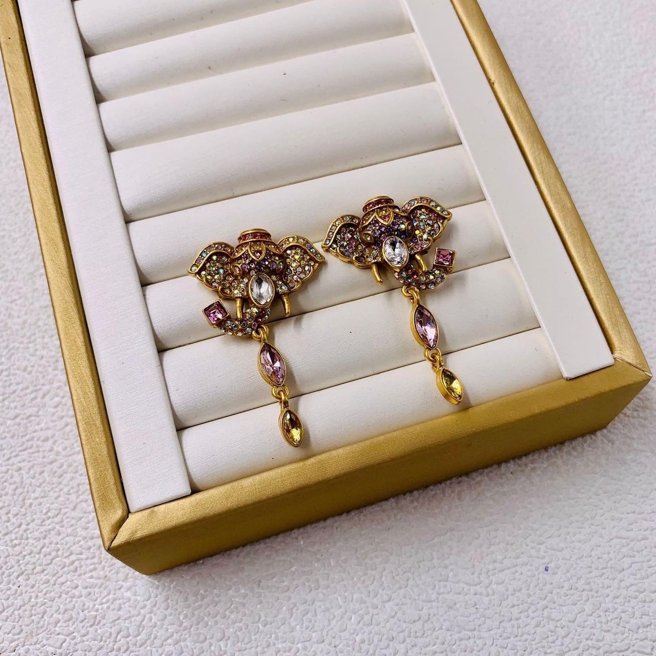 Серьги "Слон" 8