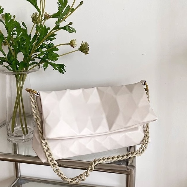 Белый складной кроссбоди